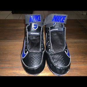 Nike Huarache Baseball Cleats Metal Mens Size 7